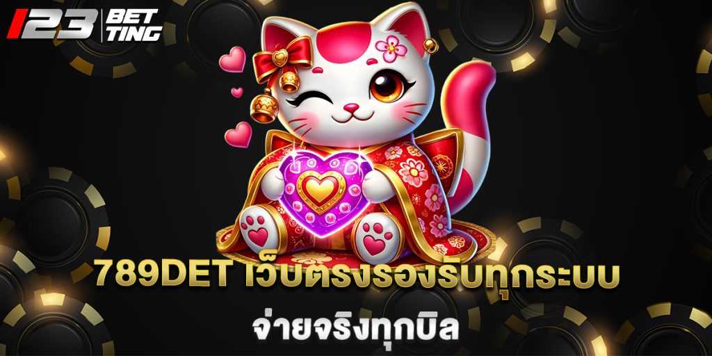 789det เว็บตรงรองรับทุกระบบ จ่ายจริงทุกบิล